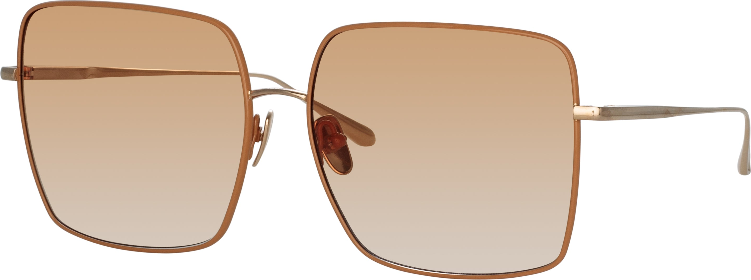 Color_LFL1458C2SUN - Hina Square Sunglasses in Tobacco