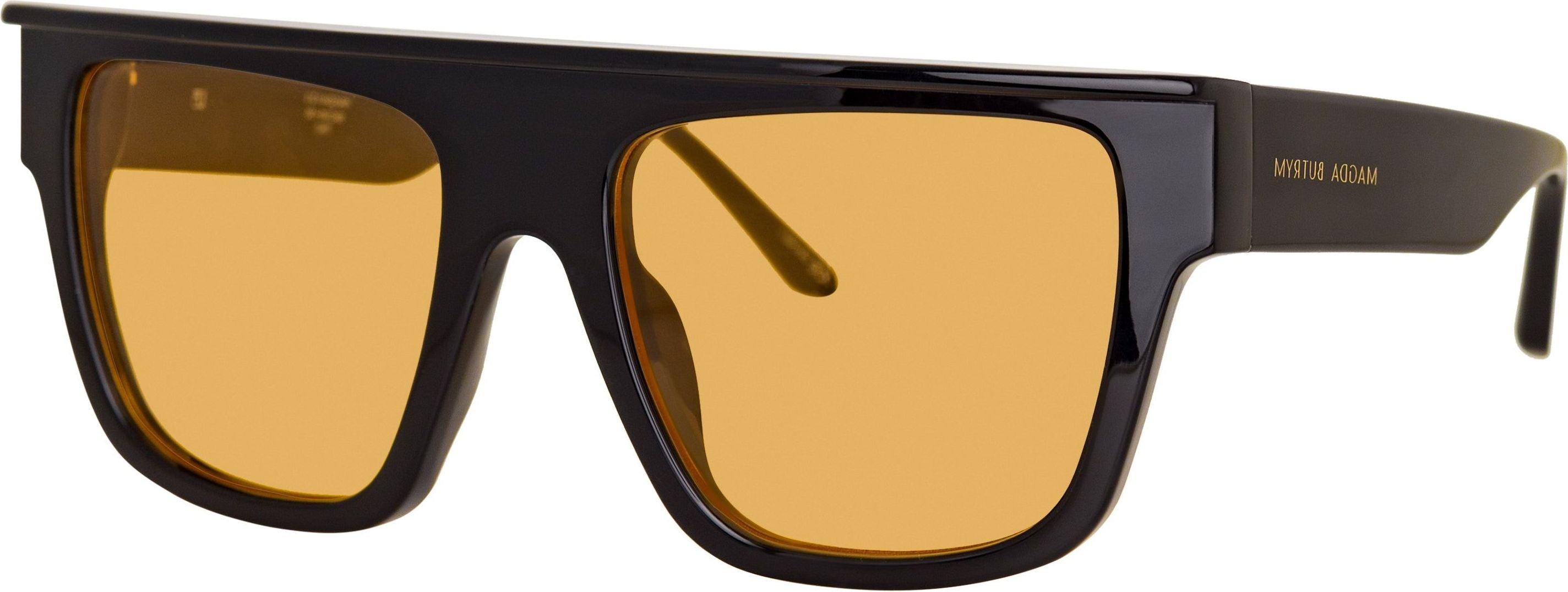 Color_MAGDA12C3SUN - Magda Butrym x LF Flat Top Sunglasses with Orange Lenses
