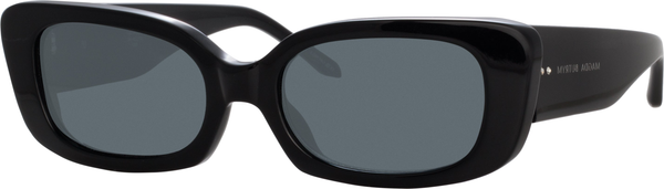 Color_MAGDA16C1SUN - Magda Butrym Cat Eye Sunglasses in Black