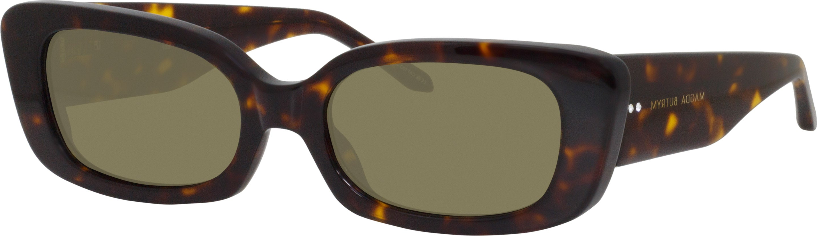 Color_MAGDA16C3SUN - Magda Butrym Cat Eye Sunglasses in Tortoiseshell