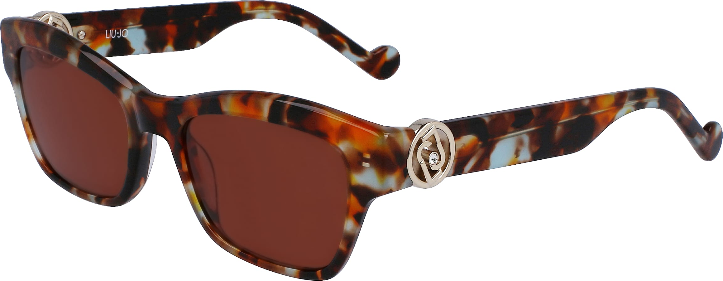 Color_(445) AQUA/CARAMEL TORTOISE