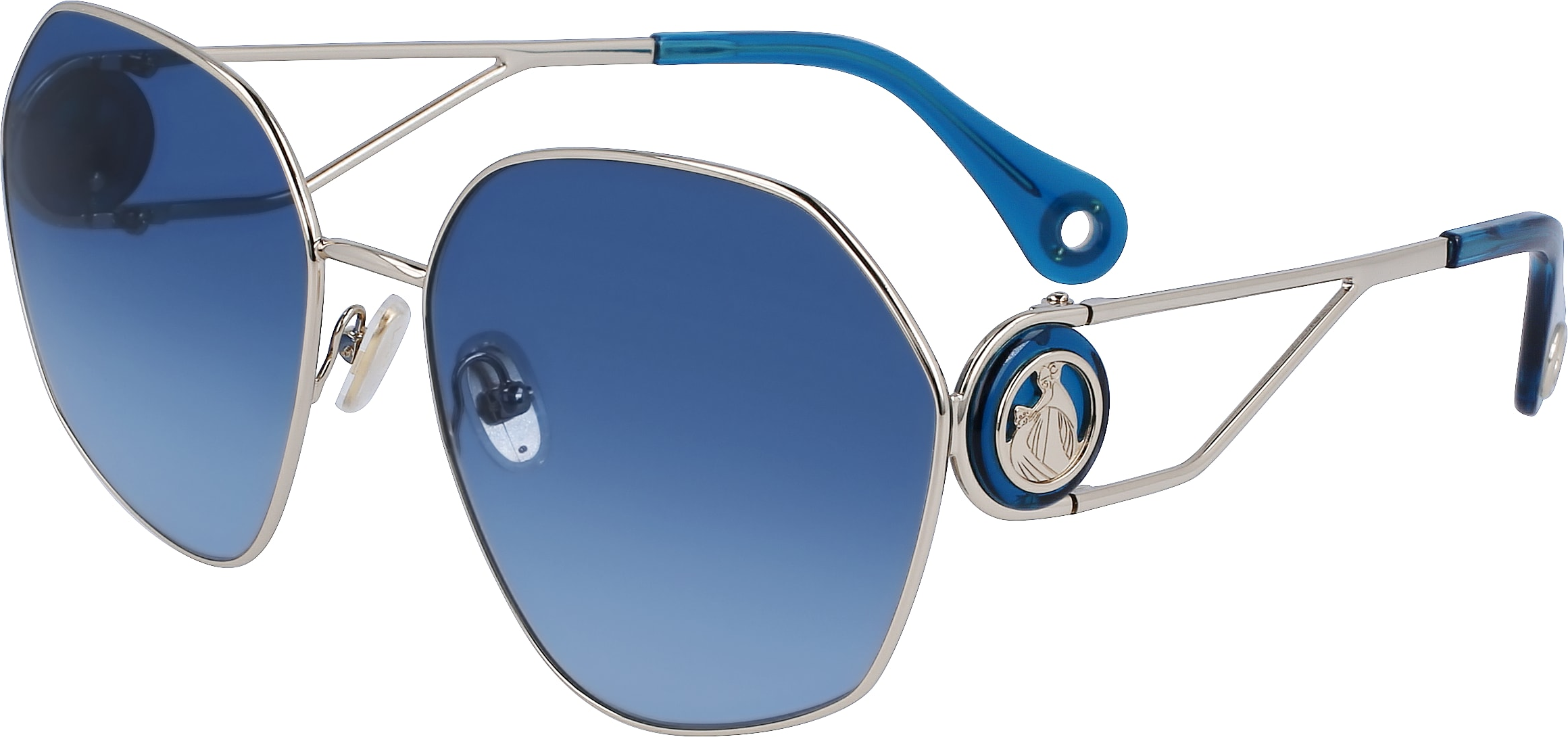 Color_(721) GOLD/GRADIENT BLUE