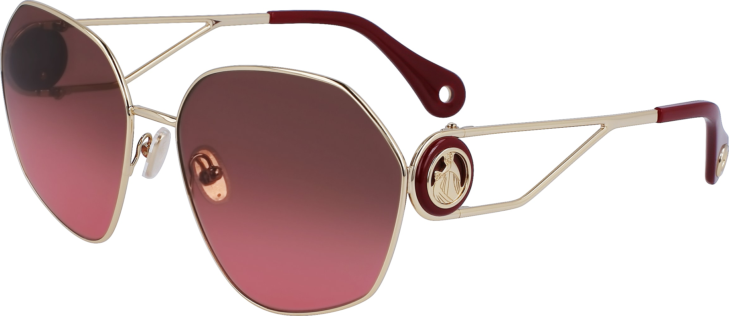 Color_(731) GOLD/GRADIENT CHERRY