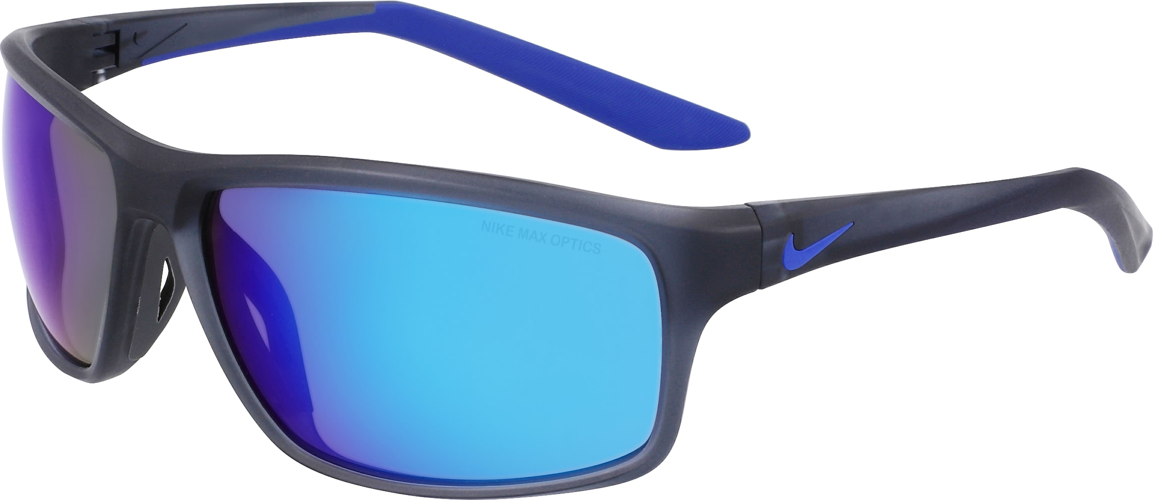 Color_(021) MATTE DARK GREY/BLUE MIRROR