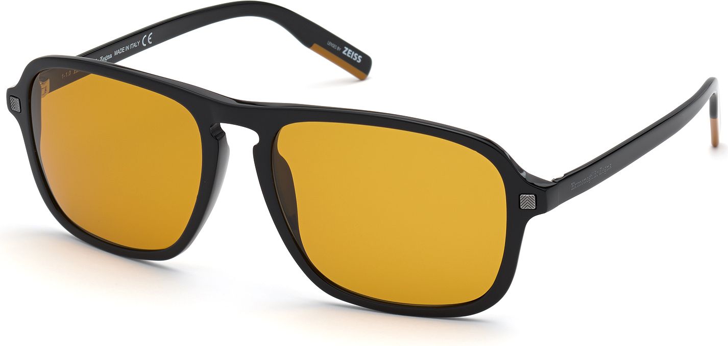 Color_01E - shiny black / brown