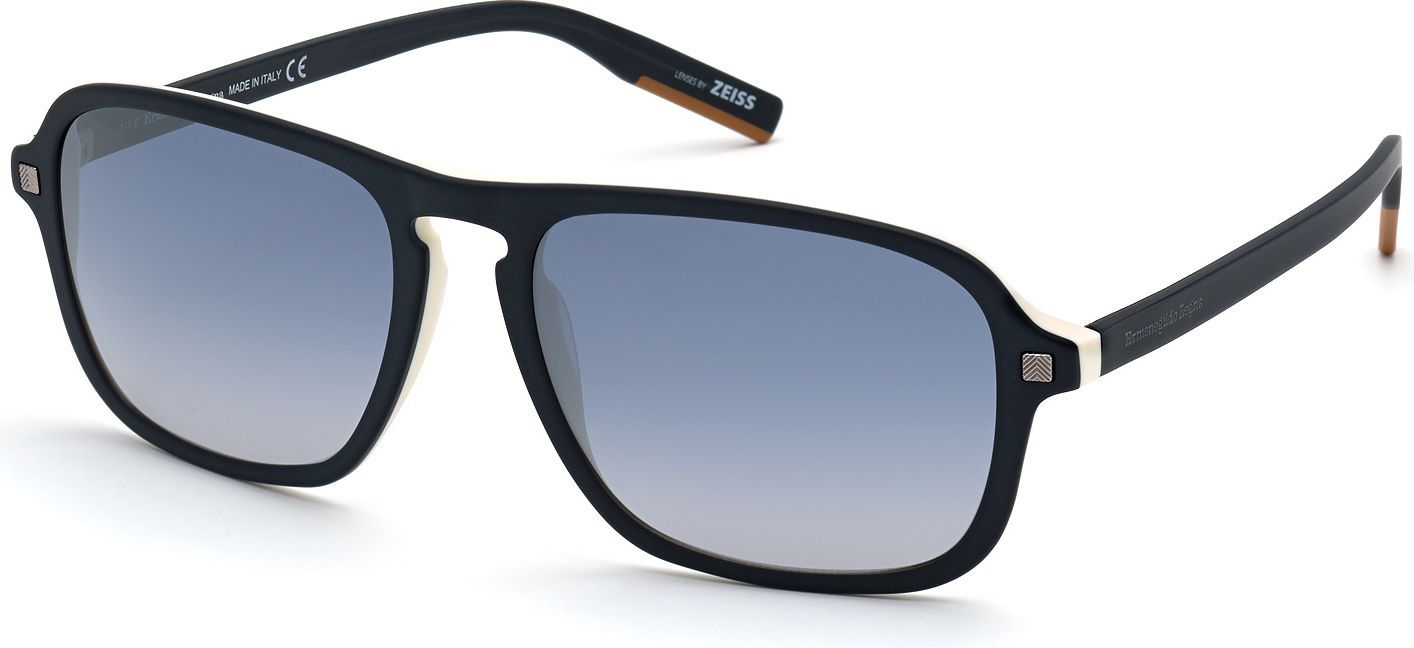 Color_91X - matte blue / blue mirror