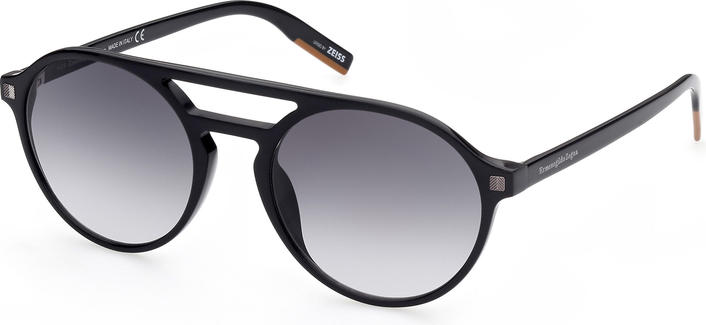 Color_01B - shiny black / gradient smoke