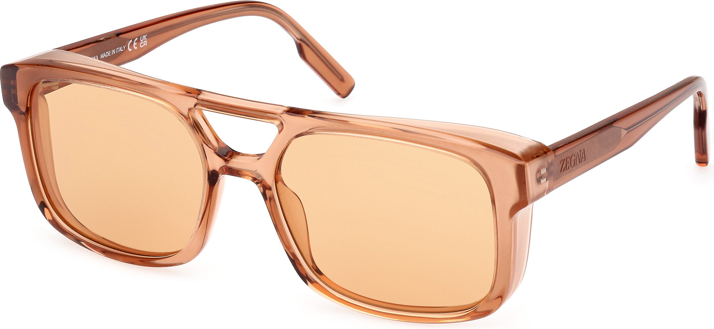 Color_42E - shiny orange / brown