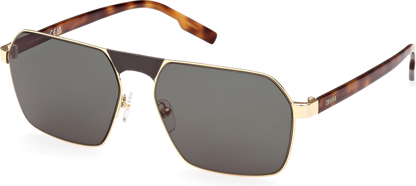 Color_30N - shiny deep gold / green