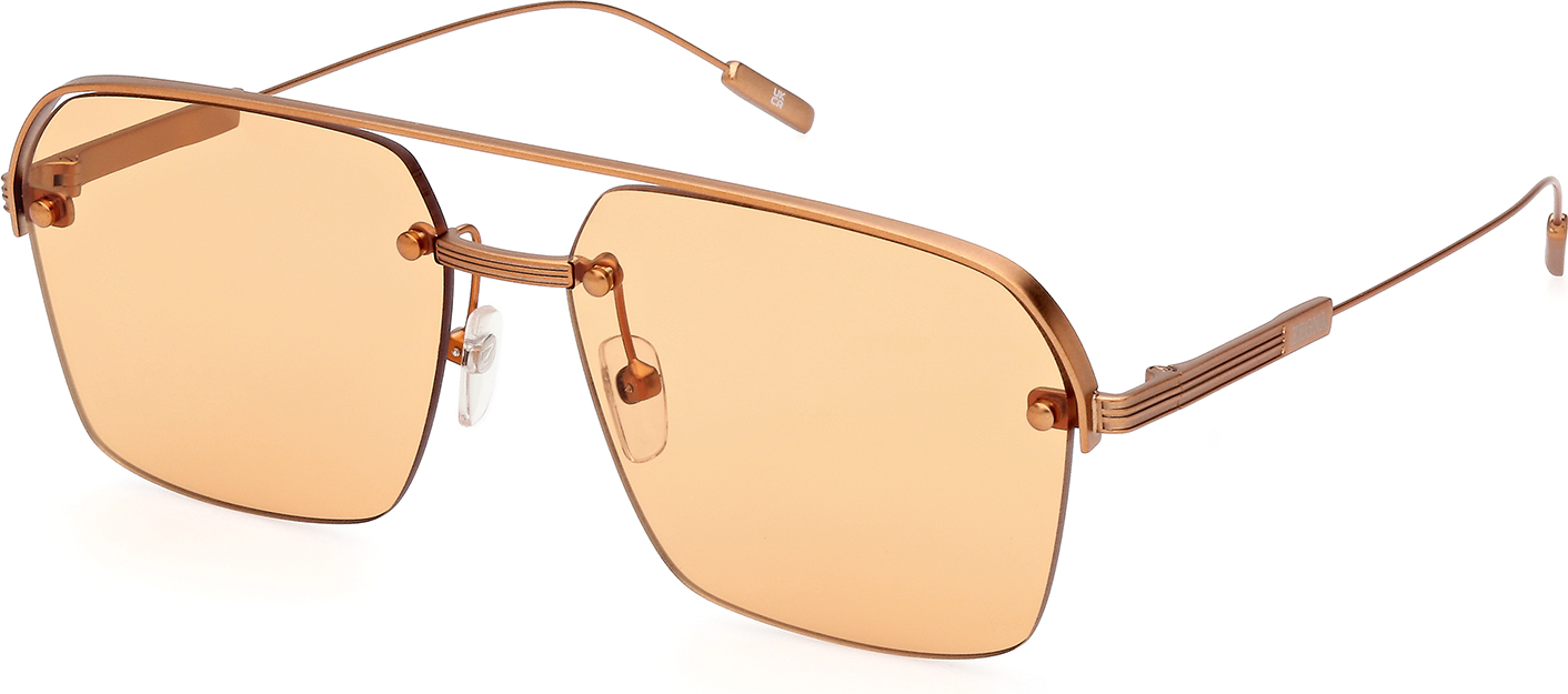 Color_43E - matte orange / brown