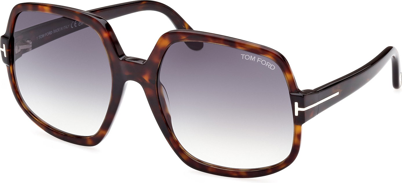 Color_52W - dark havana / gradient blue