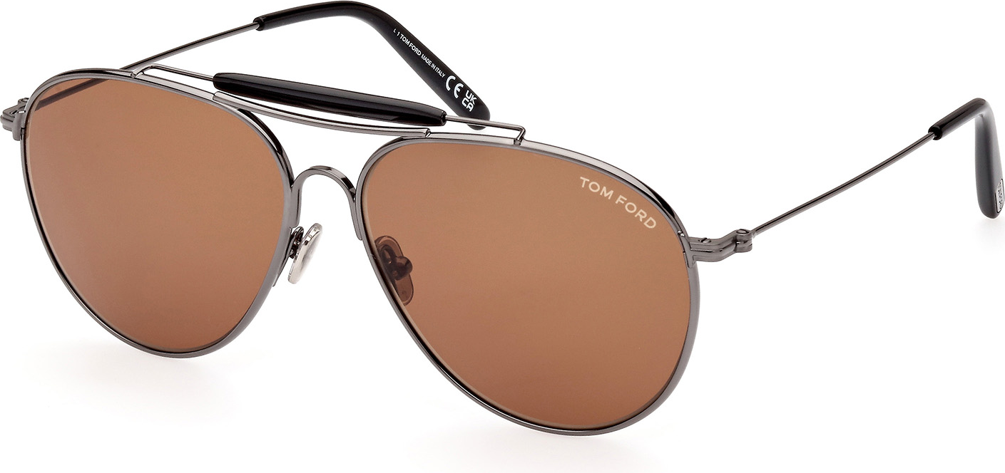 Color_08E - shiny gunmetal / brown