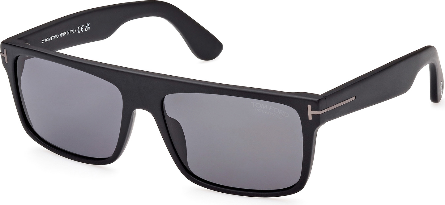 Color_02D - matte black / smoke polarized