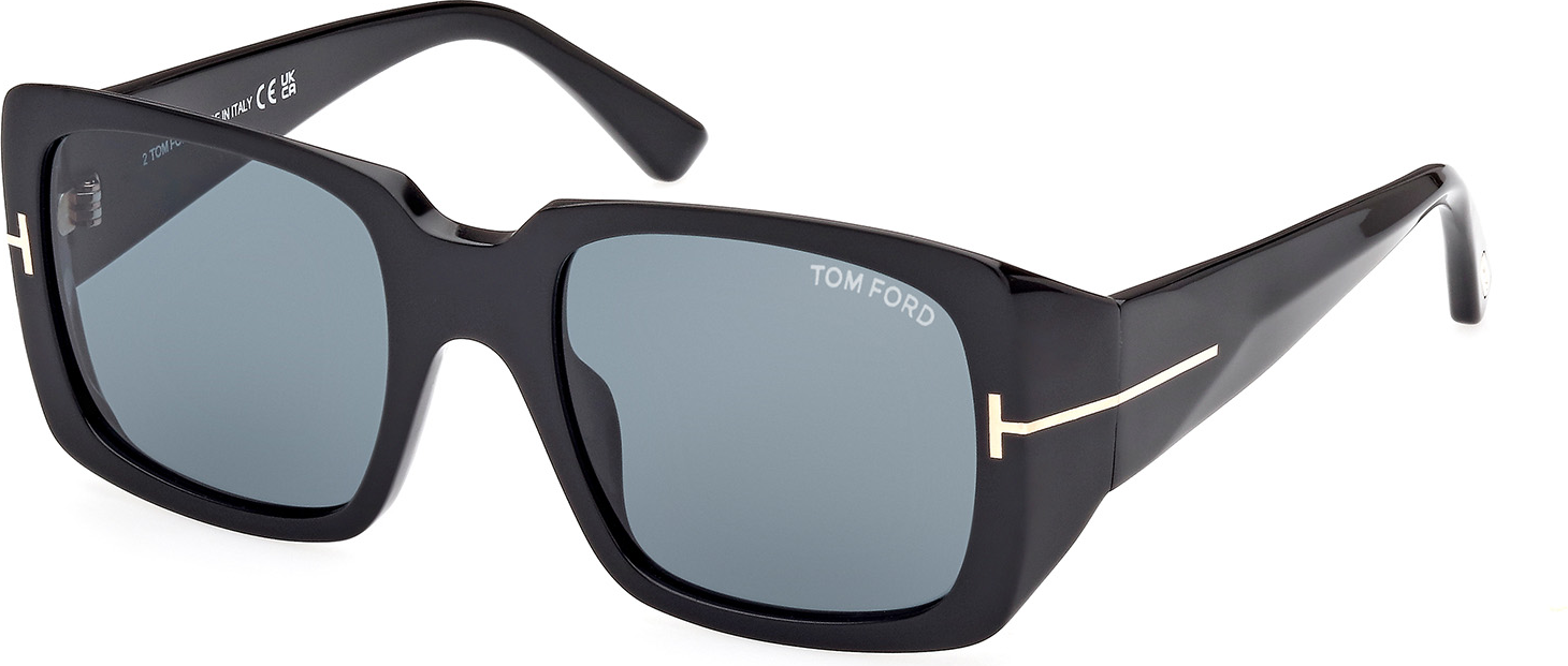 Color_01V - shiny black / blue