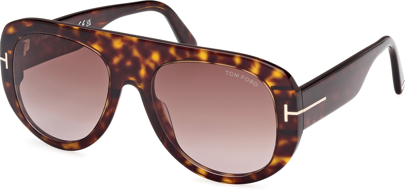 Color_52T - dark havana / gradient bordeaux