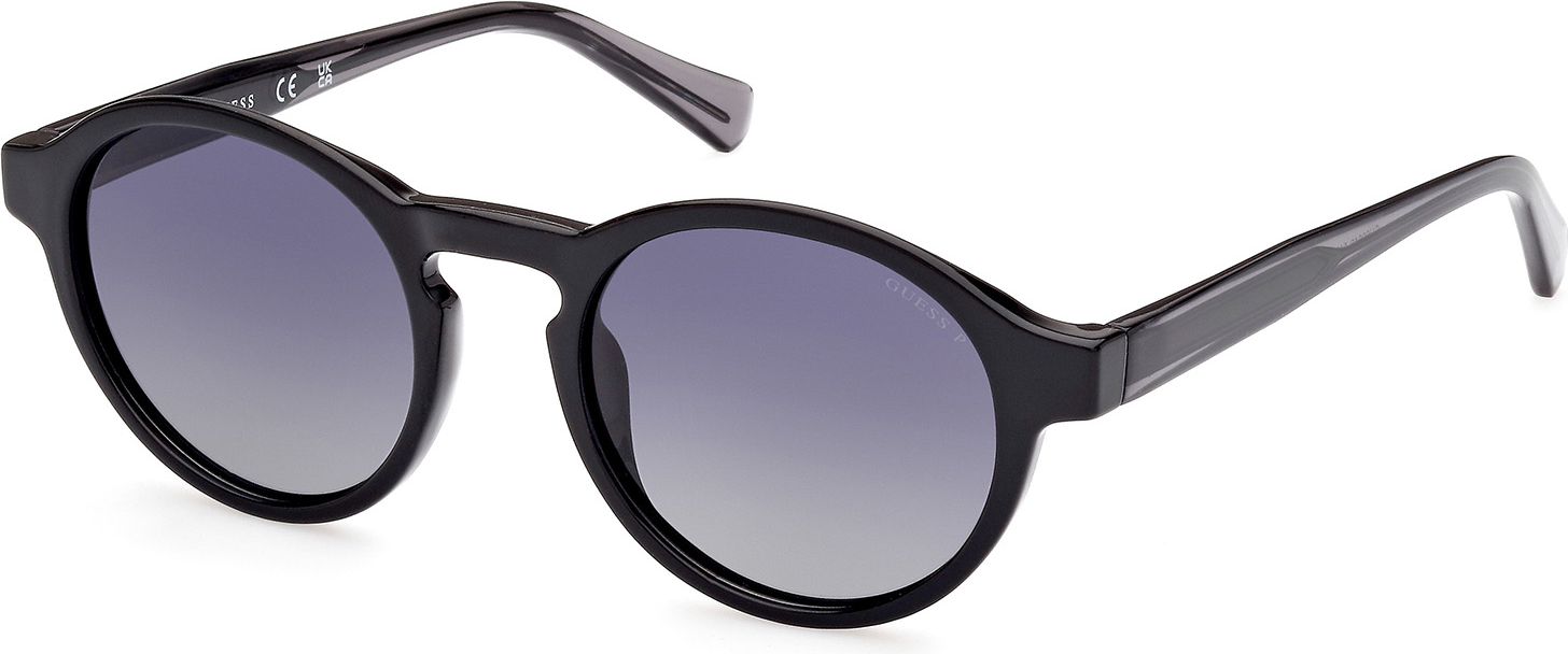 Color_01D - shiny black / smoke polarized