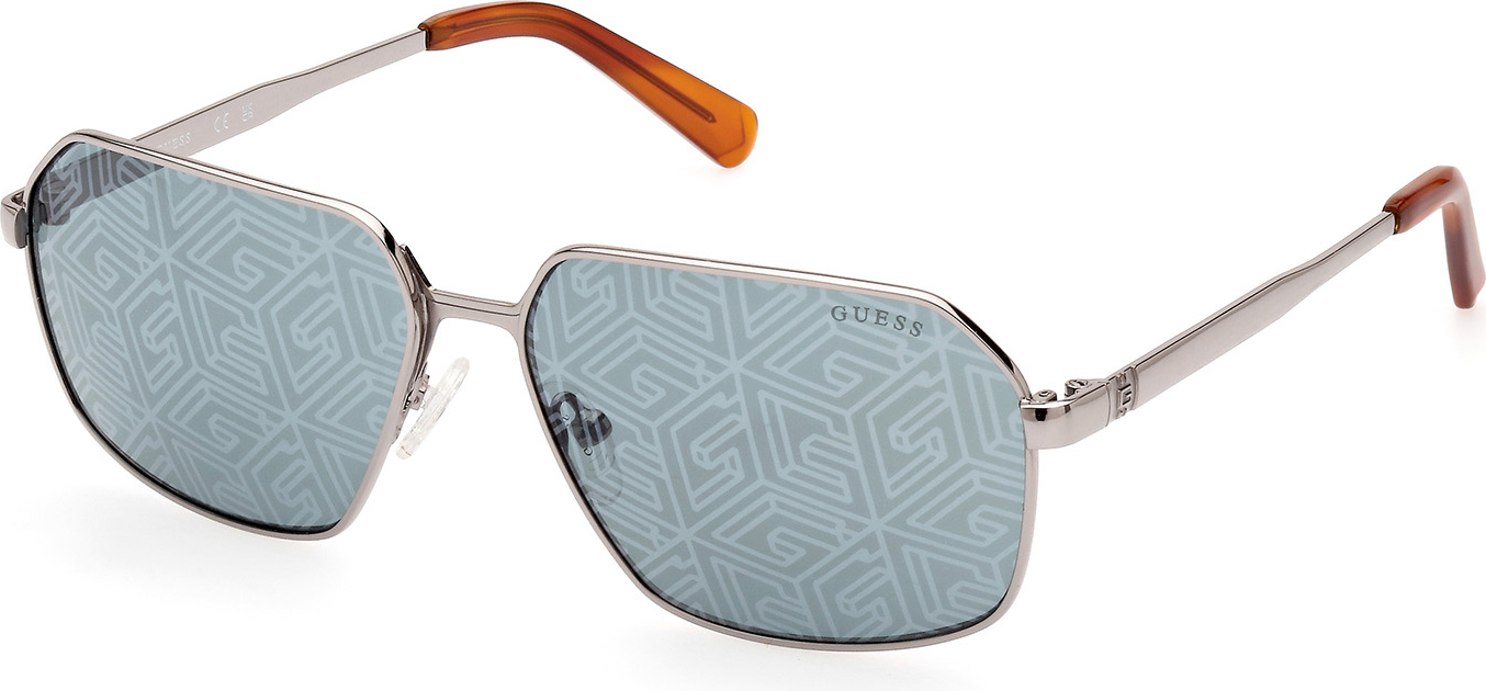 Color_08N - shiny gunmetal / green