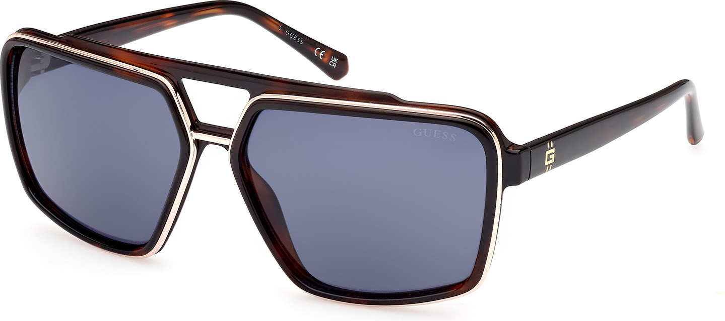 Color_52V - dark havana / blue