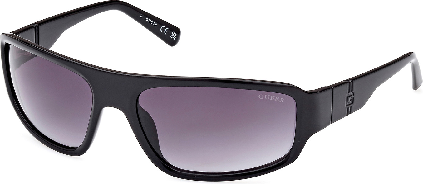 Color_01B - shiny black / gradient smoke