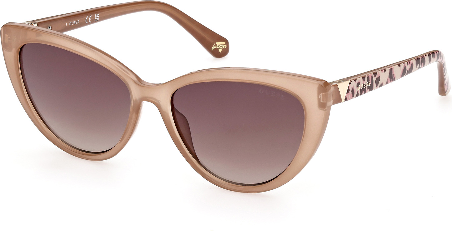 Color_57F - shiny beige / gradient brown