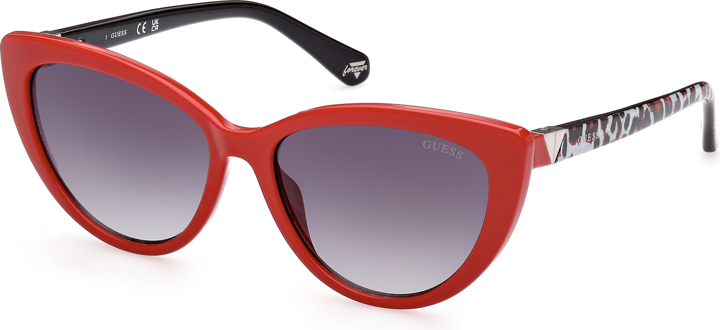 Color_66B - shiny red / gradient smoke