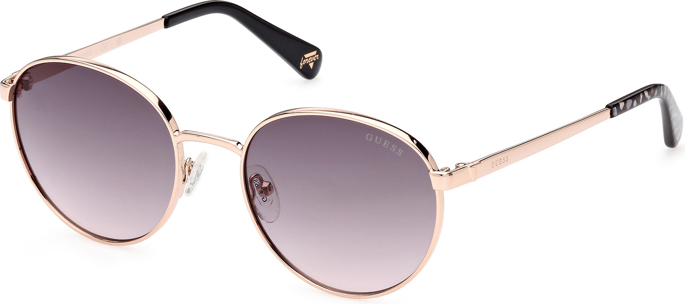 Color_28F - shiny rose gold / gradient brown