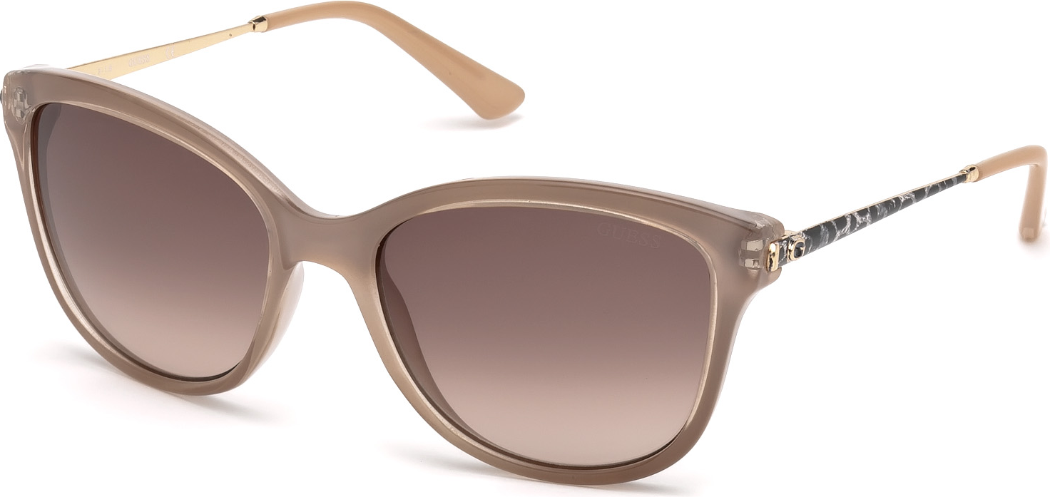 Color_57F - shiny beige / gradient brown