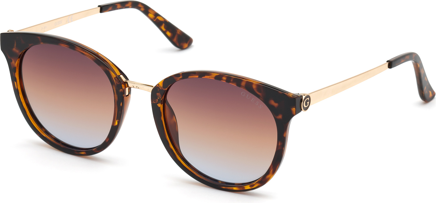 Color_52W - dark havana / gradient blue