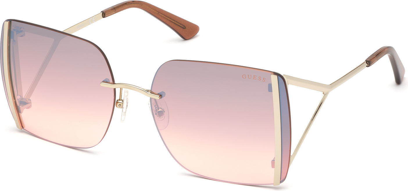 Color_32G - gold / brown mirror