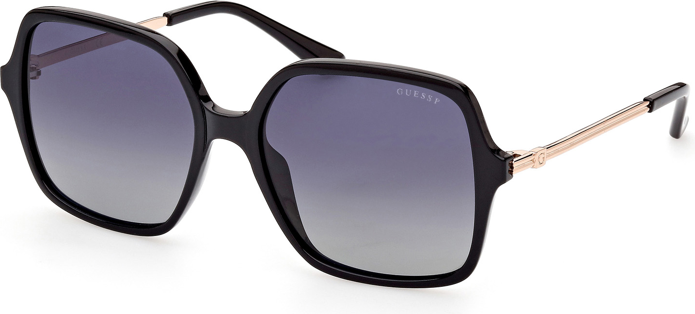 Color_01D - shiny black / smoke polarized