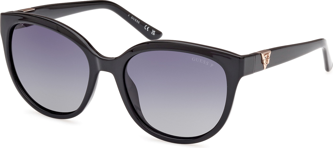 Color_01D - shiny black / smoke polarized