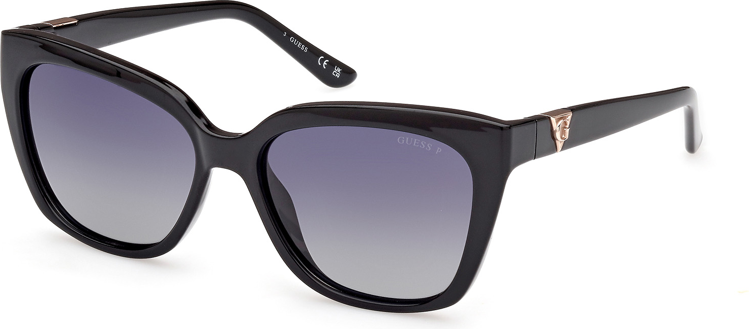 Color_01D - shiny black / smoke polarized