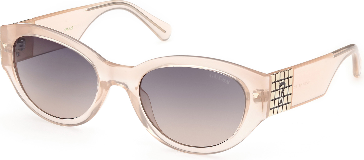 Color_57B - shiny beige / gradient smoke