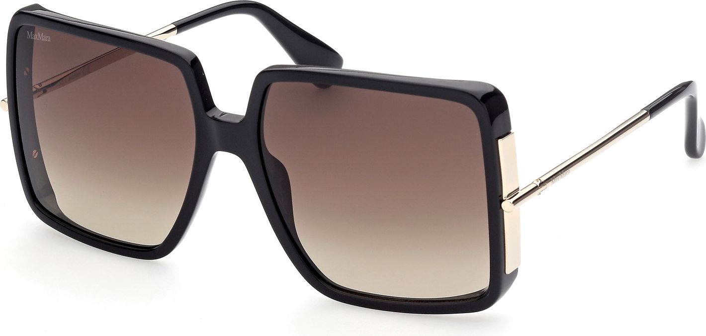 Color_01F - shiny black / gradient brown