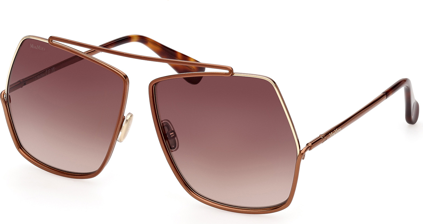 Color_48F - shiny dark brown / gradient brown