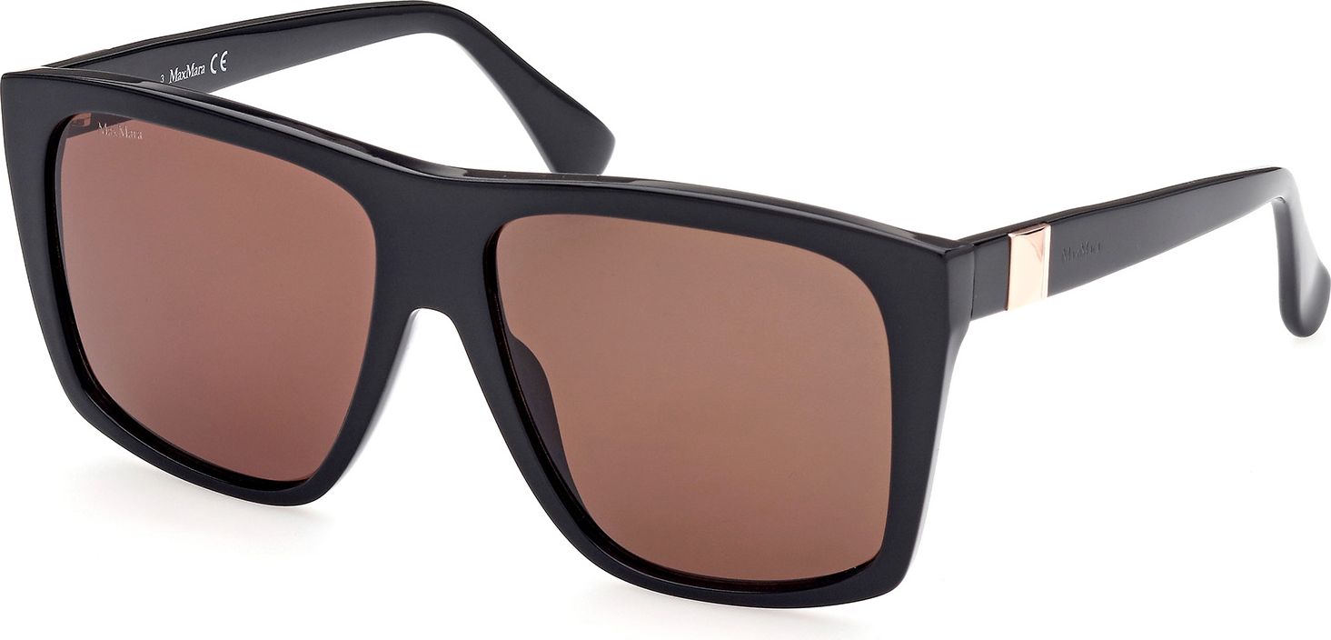 Color_01E - shiny black / brown