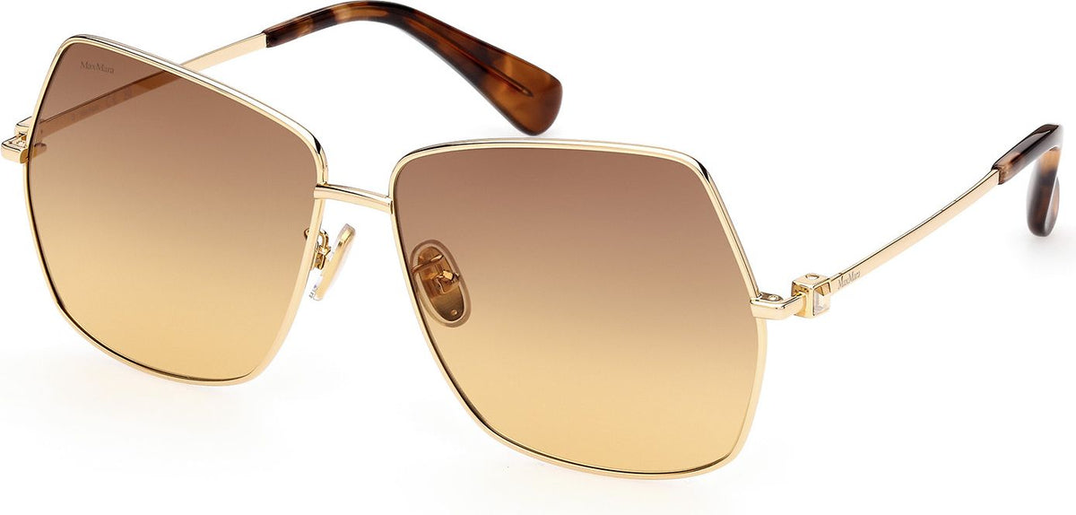 Max Mara MM0035-H Sunglasses Max Mara // MM0035-H Angular Square Sunglasses – VSP Consignment main image 2