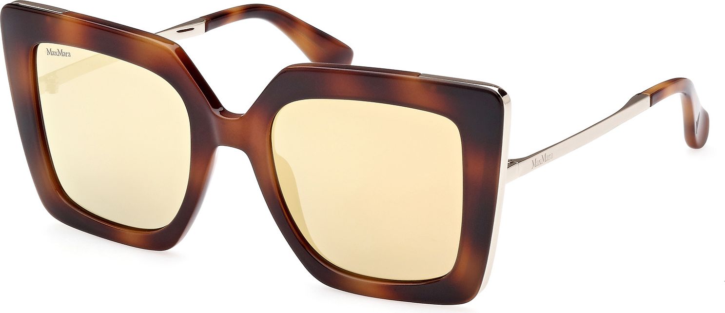 Color_52G - dark havana / brown mirror