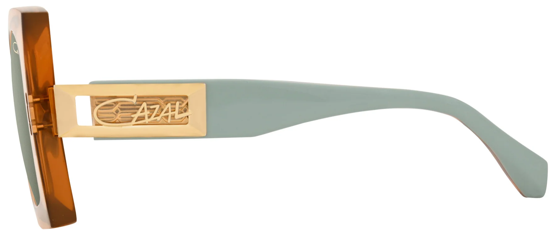 Color_004 Rosewood-gold / Green gradient AR coated