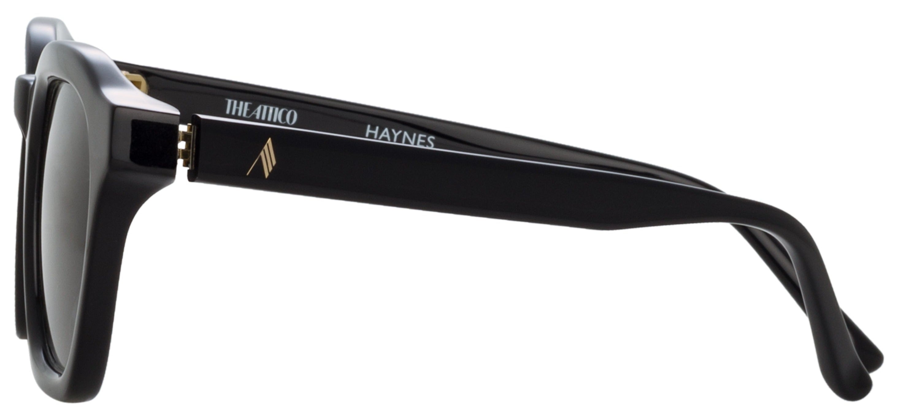 Color_ATTICO22C1SUN - The Attico Haynes D-Frame Sunglasses in Black