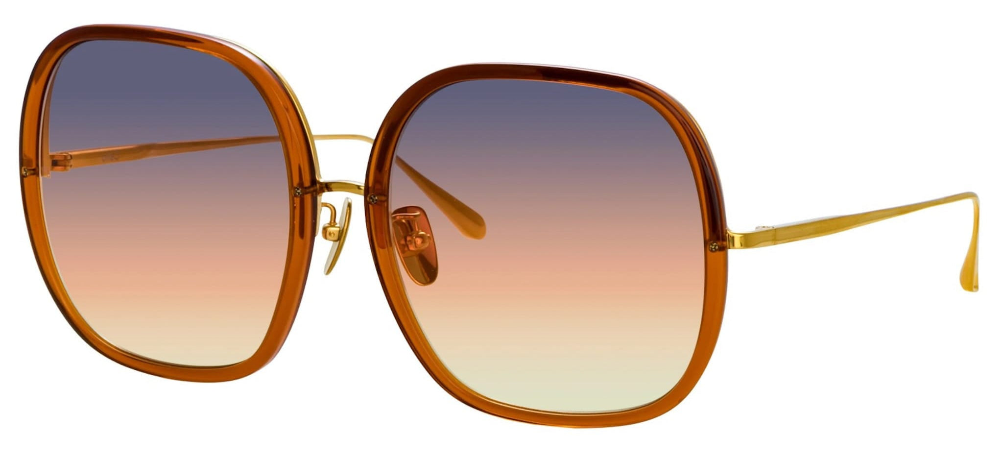 Color_LFL1405C4SUN - Celia Oversized Sunglasses in Orange