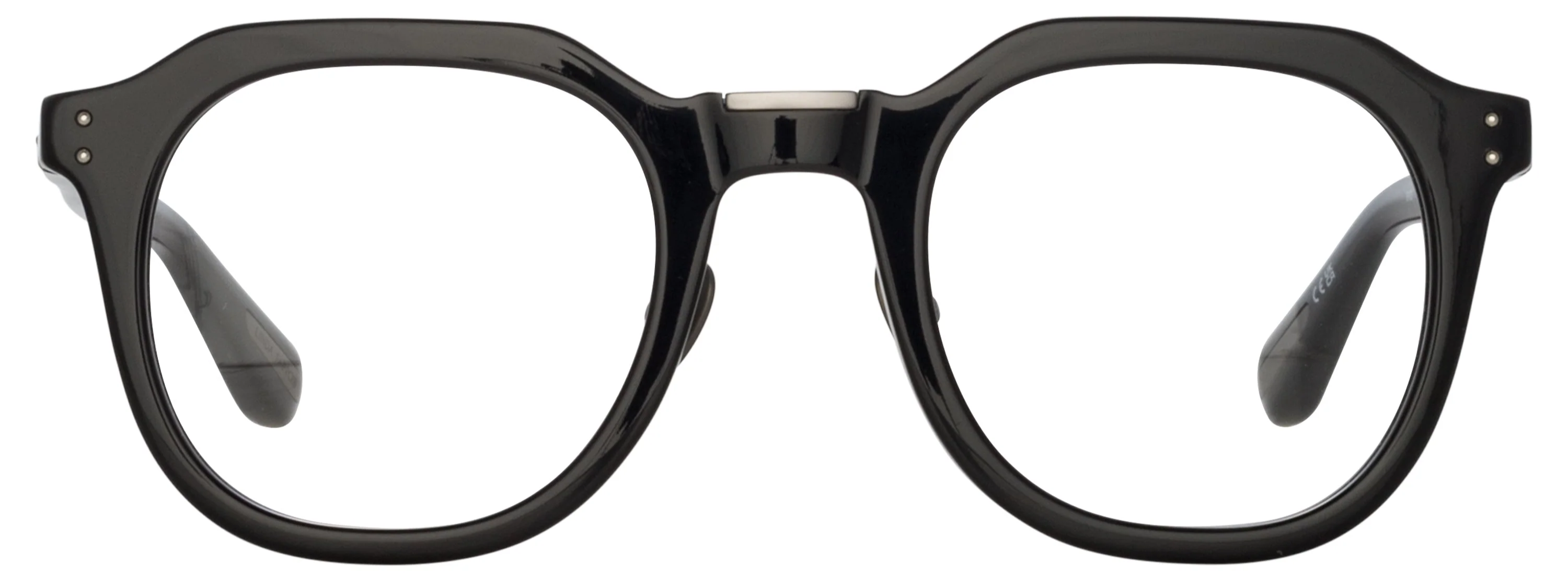 Color_LFL1103C14OPT - Fletcher Optical Angular Frame in Black and Matte Nickel