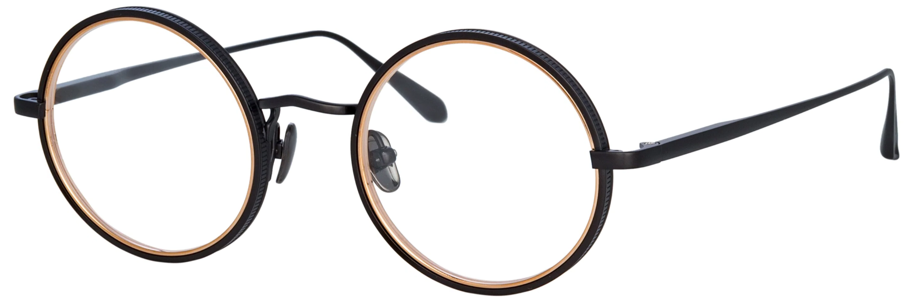 Color_LFL1388C3OPT - Cortina Oval Optical Frame in Nickel and Rose Gold