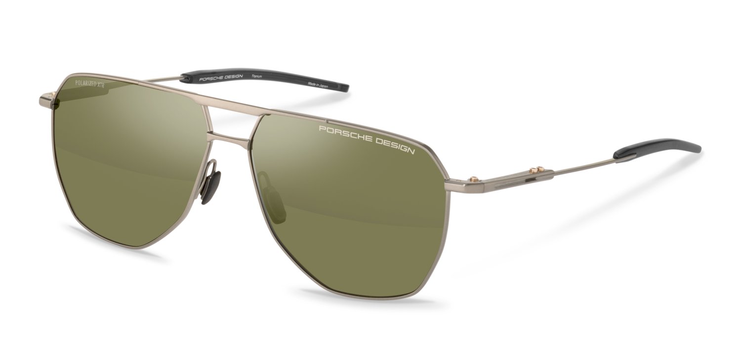 Color_D467 - Titanium Dark Grey - Grey / Green Deg. Mirror Silver (Polarized)