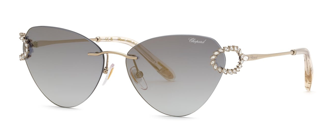 Color_594G - Shiny Light Gold / Smoke Gradient - Mirror Gold (AR)
