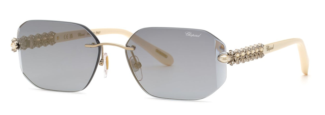 Color_594G - Shiny Light Gold / Smoke Gradient Mirror Gold (AR)