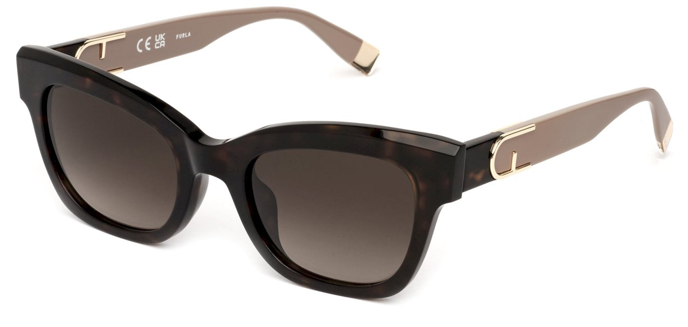 Color_0722 - Shiny Dark Havana / Brown Gradient Pink