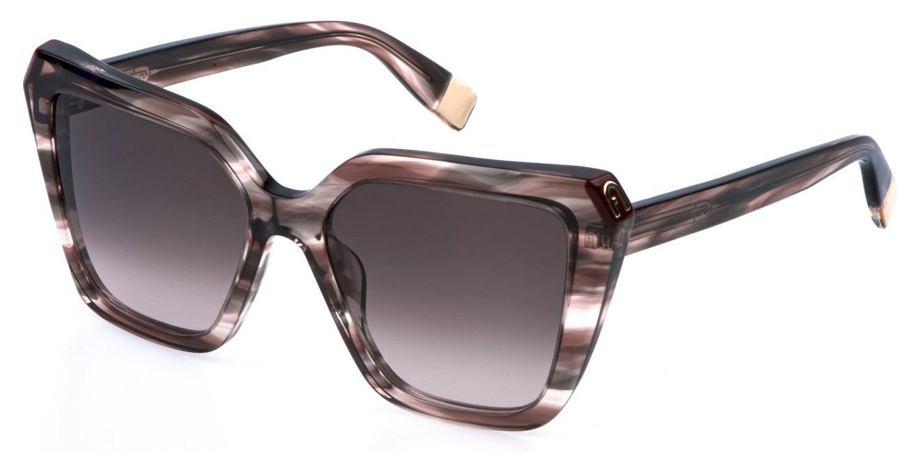 Color_0AGK - Shiny Pink - Brown Vintage Havana / Brown Gradient Pink 