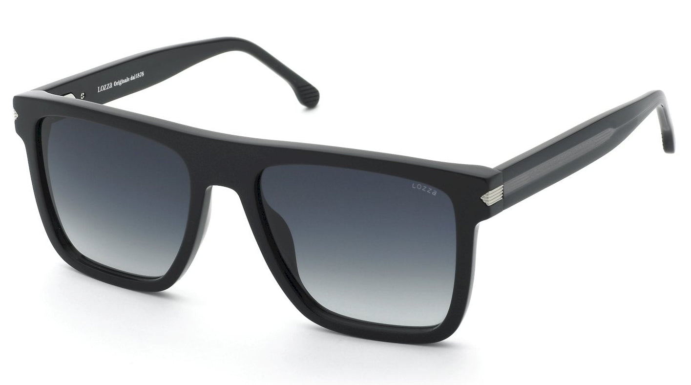 Color_700Y - Shiny Black / Blue Grandient Blue