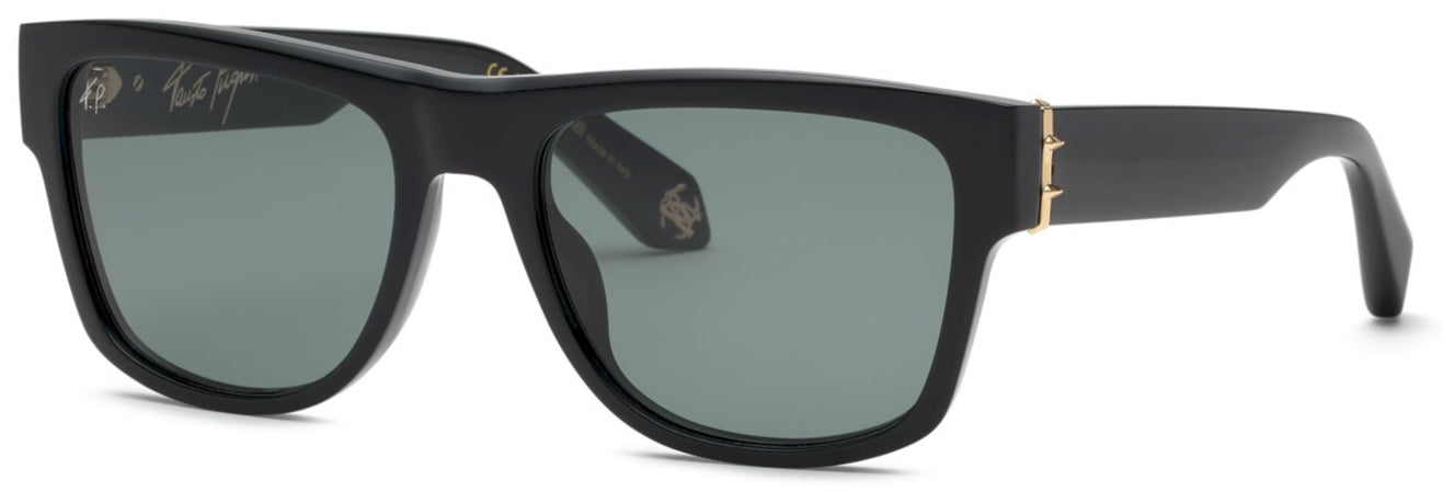 Color_0700 - SHINY BLACK - GREY/GREEN